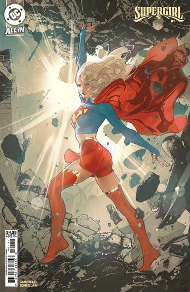 Supergirl #1 | Cover C Pablo Villalobos Card Stock Variant
