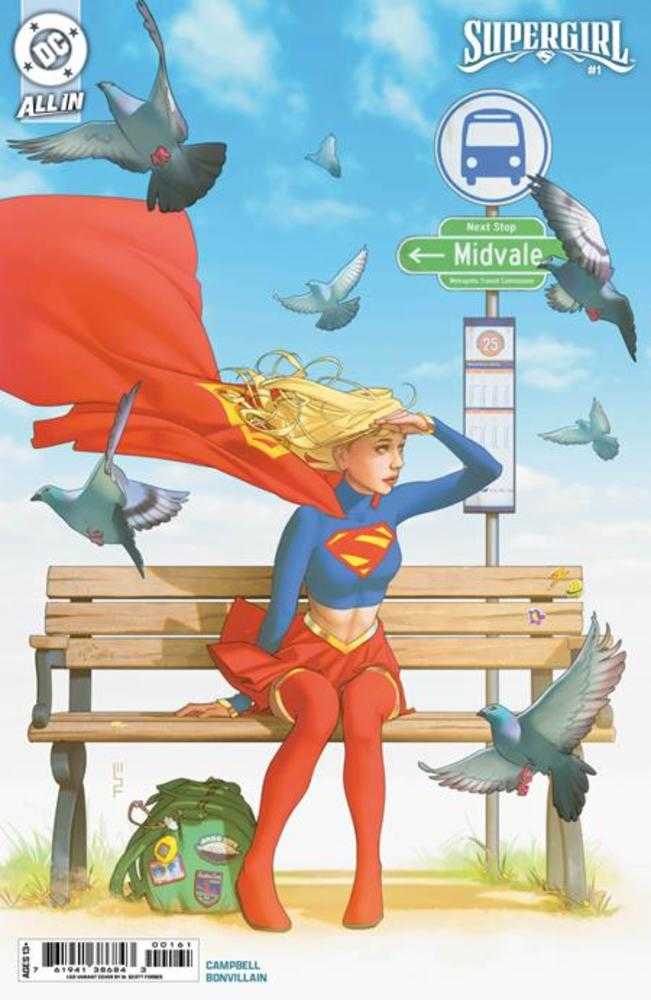Supergirl #1 | Cover H 1:50 Ratio Scott Forbes Card Stock Variant