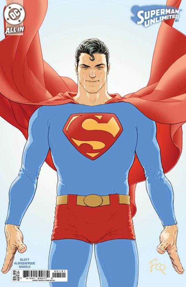 Superman Unlimited #1 | Cover B Frank Quitely Card Stock Variant
