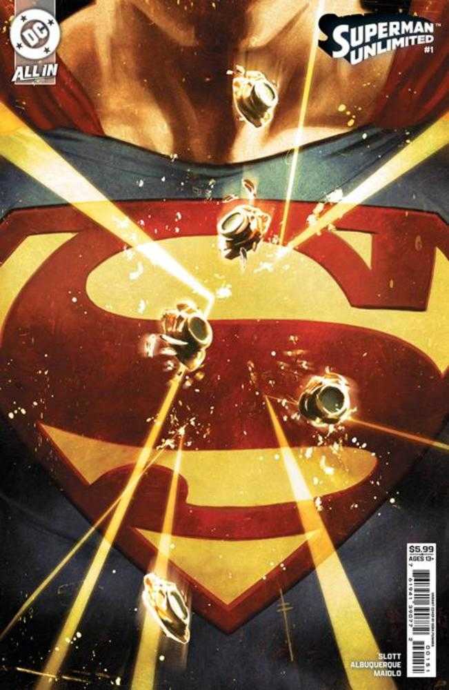 Superman Unlimited #1 | Cover E Sebastian Fiumara Card Stock Variant