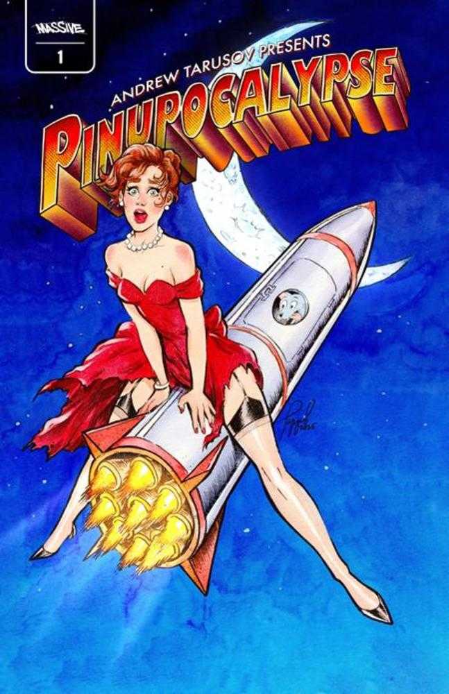 Pinupocalypse #1 | 2nd Print Cover B Andrew Tarusov Lunar Launch Exclusive Variant