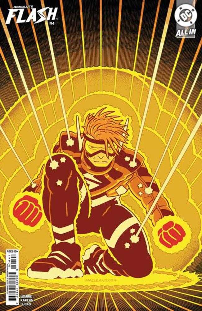 Absolute Flash #4 | Cover D 1:25 Ratio Andrew Maclean Card Stock Variant