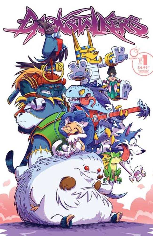 Darkstalkers X Street Fighter Blood Throne #1 (One Shot) | Cover C Dax Gordine Variant