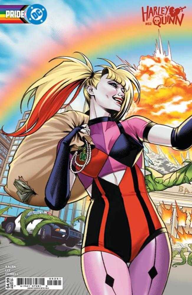 Harley Quinn #52 | Cover D Betsy Cola DC Pride Connecting Card Stock Variant