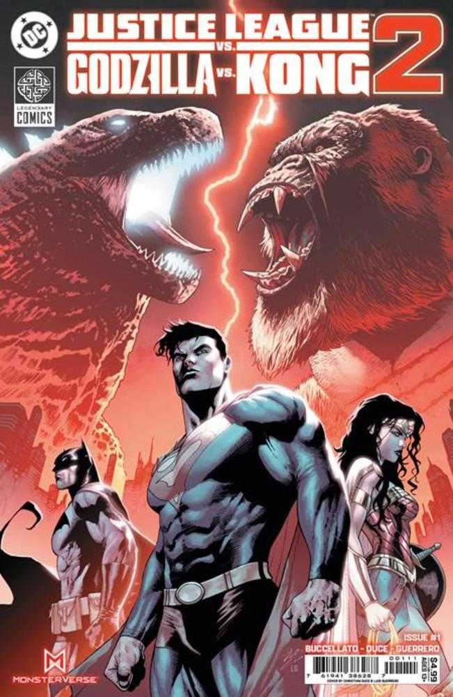 Justice League vs Godzilla vs Kong 2 #1 (Of 7) | Cover A Christian Duce