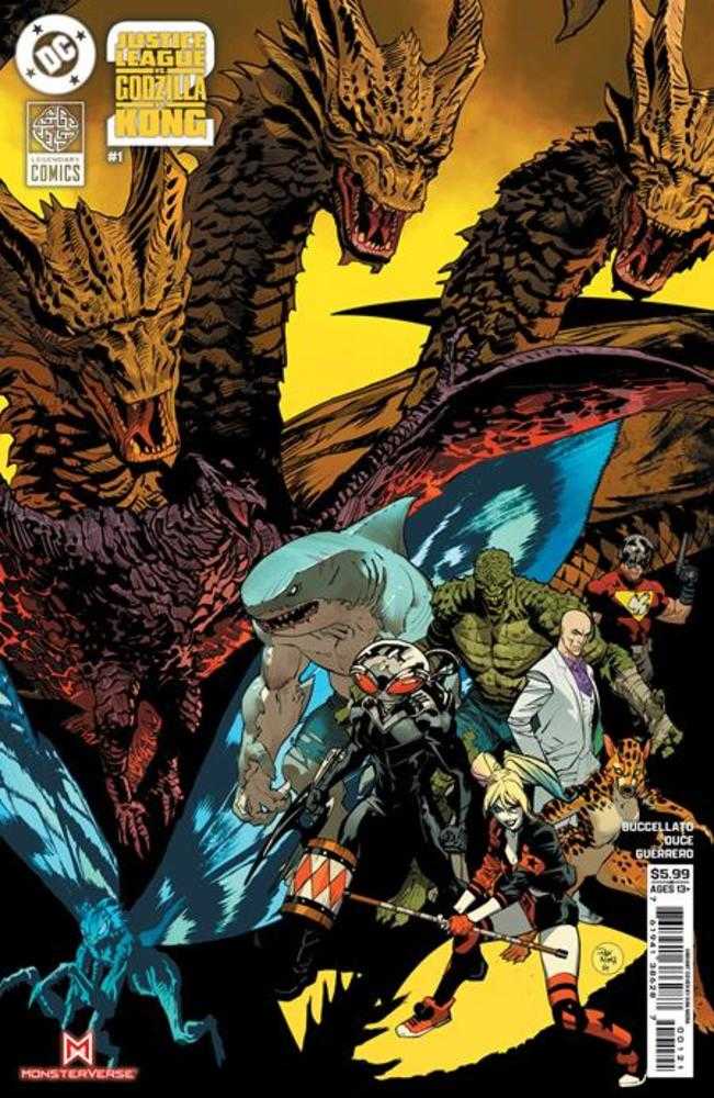 Justice League vs Godzilla vs Kong 2 #1 (Of 7) | Cover B Dan Mora Card Stock Variant