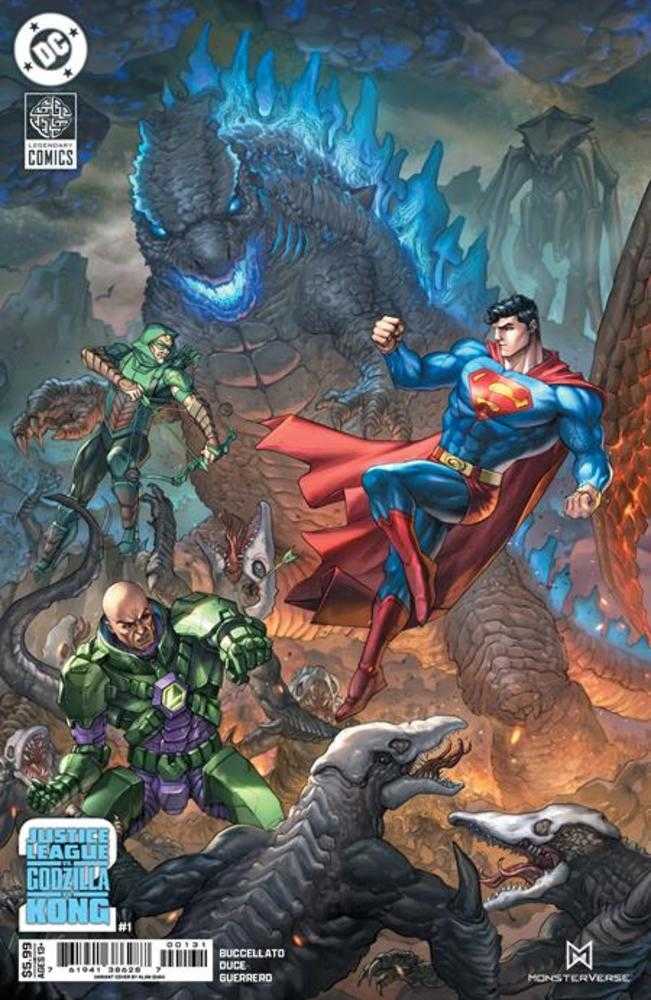 Justice League vs Godzilla vs Kong 2 #1 (Of 7) | Cover C Alan Quah Card Stock Variant