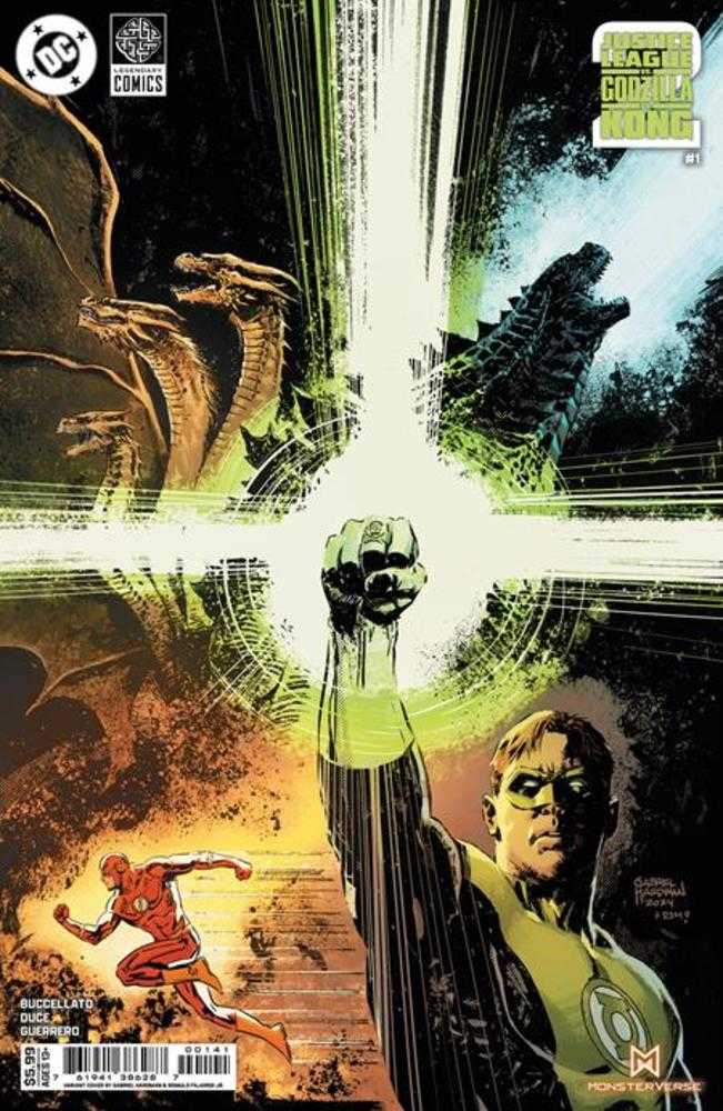 Justice League vs Godzilla vs Kong 2 #1 (Of 7) | Cover D Gabriel Hardman Card Stock Variant