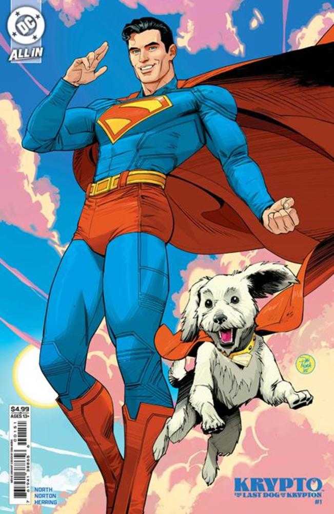 Krypto The Last Dog Of Krypton #1 (Of 5) | Cover C Dan Mora Superman Movie Card Stock Variant