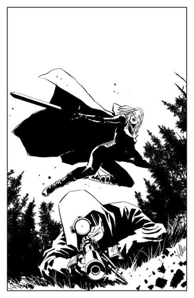 Lost Fantasy #2 | Cover C 1:15 Ratio  Luca Casalanguida Black & White Variant