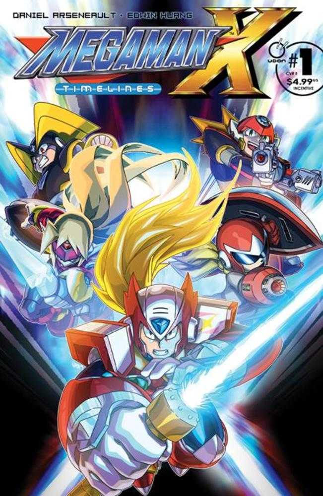 Mega Man X Timelines #1 (One Shot) | Cover E Inc 1:5 Ratio Jeffrey Chamba Cruz Variant
