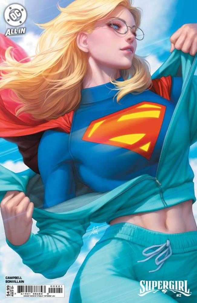 Supergirl #2 | Cover B Stanley Artgerm Lau Card Stock Variant