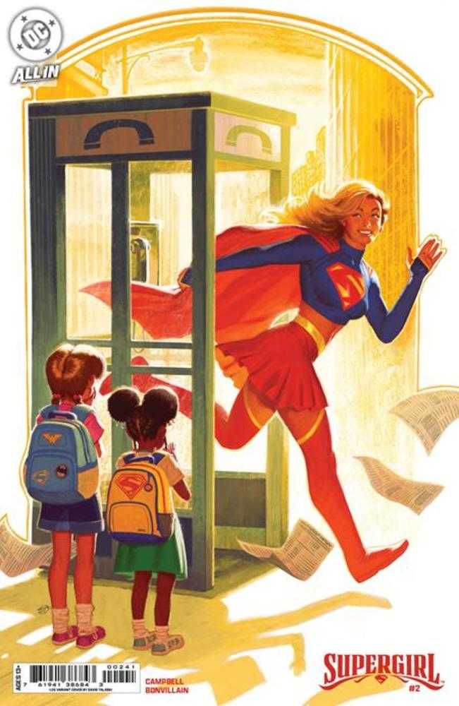 Supergirl #2 | Cover E 1:25 Ratio David Talaski Card Stock Variant