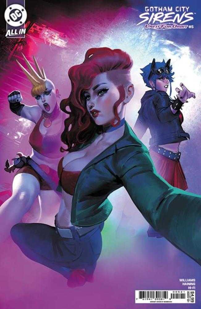 Gotham City Sirens Unfit For Orbit #5 (Of 5) | Cover B Noobovich Card Stock Variant