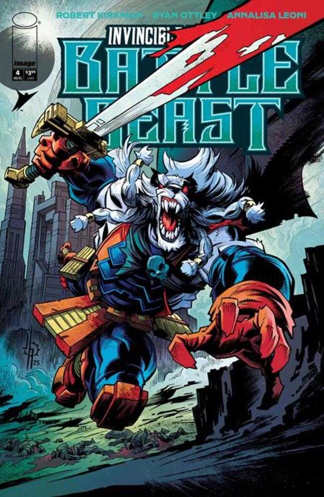 Invincible Universe Battle Beast #4 Cover D 1:25 Ratio Jason Howard Variant