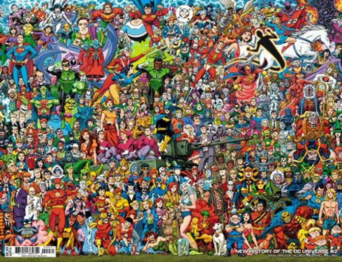 New History Of The DC Universe #2 (Of 4) | Cover D Scott Koblish Legacy Card Stock Variant