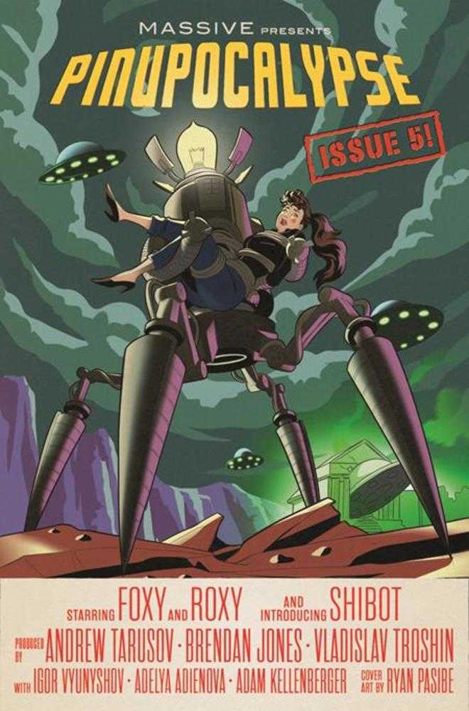 Pinupocalypse #5 (Of 6) | Cover B Ryan Pasibe Movie Poster Homage Variant