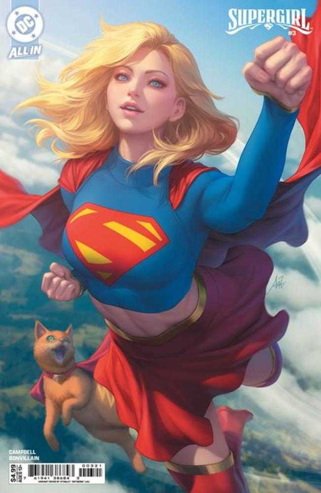 Supergirl #3 | Cover B Stanley Artgerm Lau Card Stock Variant