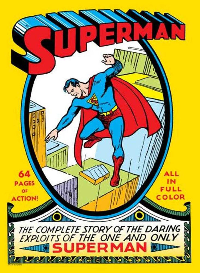 Superman #1 Facsimile Edition | Cover B Joe Schuster & Leo O Mealia Foil Variant