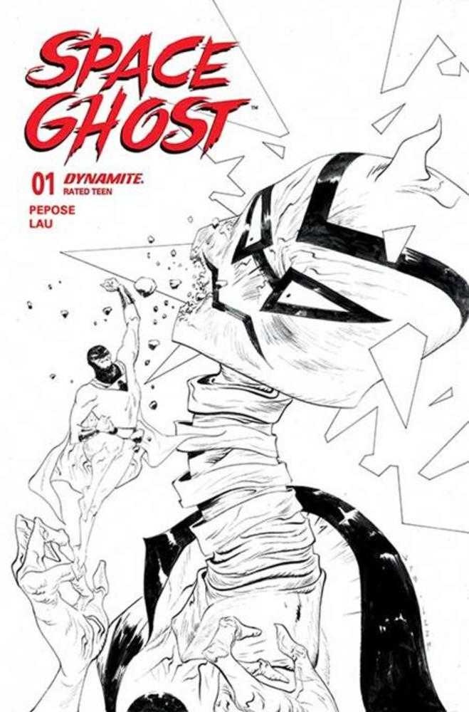 Space Ghost (2025) #1 Cover N 1:10 Ratio Jae Lee Line Art Variant