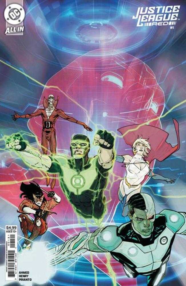 Justice League Red #1 (Of 6) Cover B Carmine Di Giandomenico Card Stock Variant | PREORDER