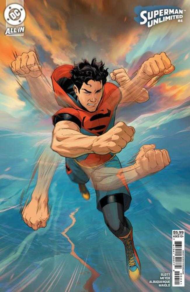 Superman Unlimited #4 Cover E Ryan Benjamin Card Stock 1:25 Ratio Variant | PREORDER