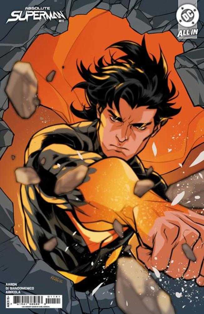 Absolute Superman #11 Cover D 1:25 Ratio Karl Kerschl Card Stock Variant