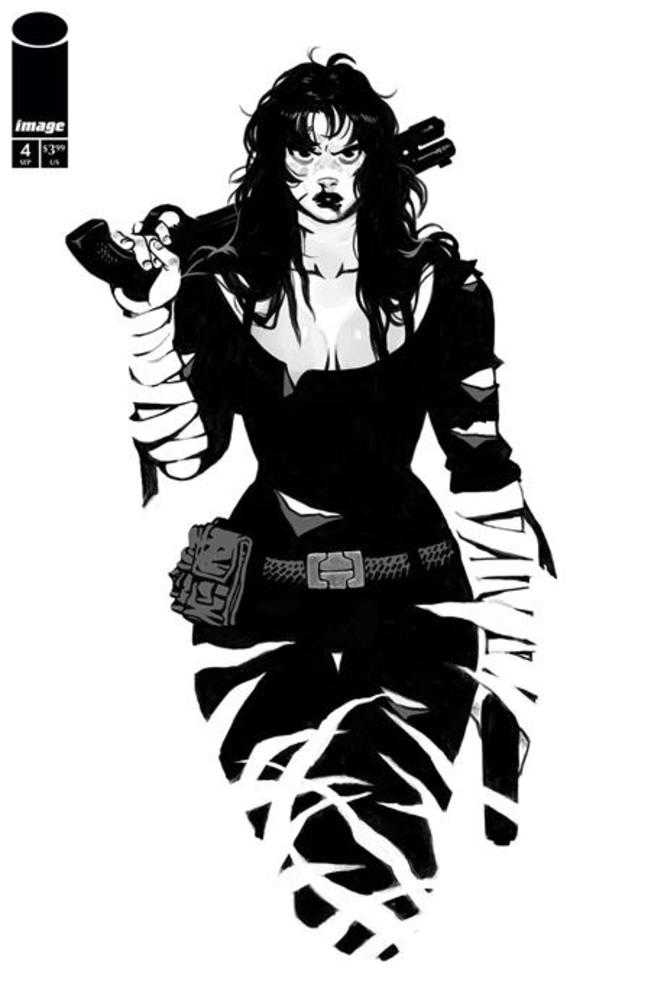 Gehenna Naked Aggression #4 (Of 4) Cover D 1:10 Ratio Crom Carpenter Black & White Variant