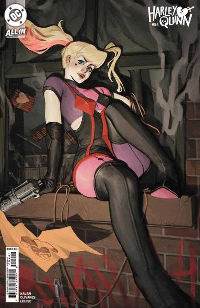 Harley Quinn #54 Cover E 1:25 Ratio Manny Carbonilla Card Stock Variant