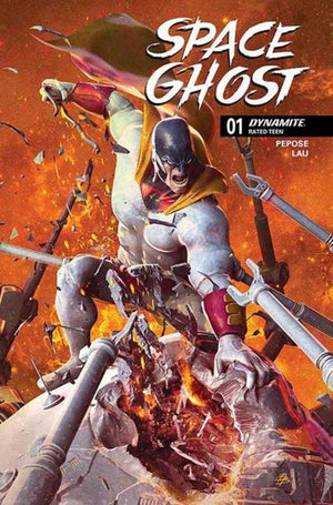 Space Ghost (2025) #1 Cover Za 1 :10 Ratio Bjorn Barends Foc Bonus Foil Variant