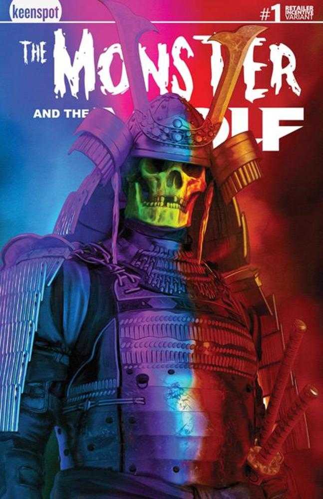 Mark Spears Monsters The Monster & The Wolf #1 Cover B Inc 1:250 Mark Spears Holofoil Variant