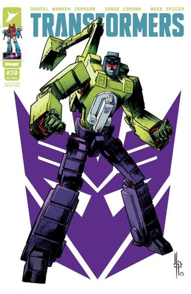 Transformers #20 2nd Print Cover A Jason Howard Decepticon Varaint