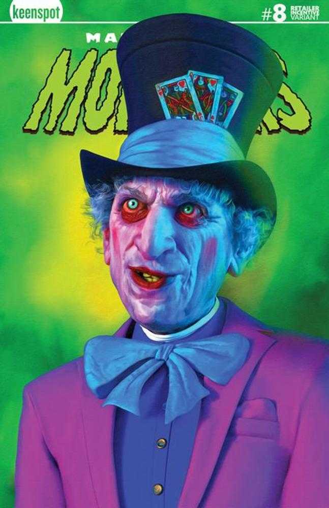 Mark Spears Monsters #8 Cover C Inc 1:500 Ratio Mark Spears Glow In The Dark Variant