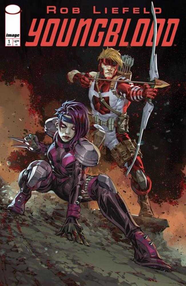 Youngblood #1 (2025) Cover H 1:25 Ratio Kael Ngu Variant