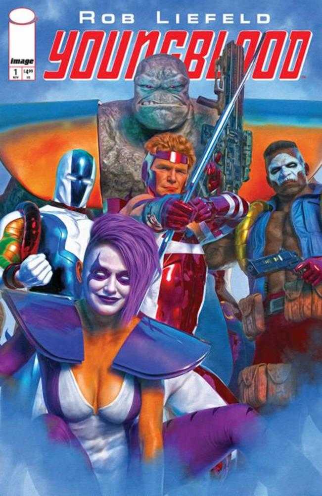 Youngblood #1 (2025) Cover J 1:100 Ratio Mark Spears Variant