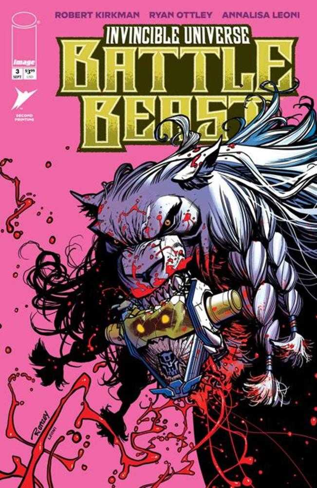 Invincible Universe Battle Beast #3 2nd Printing Cover B