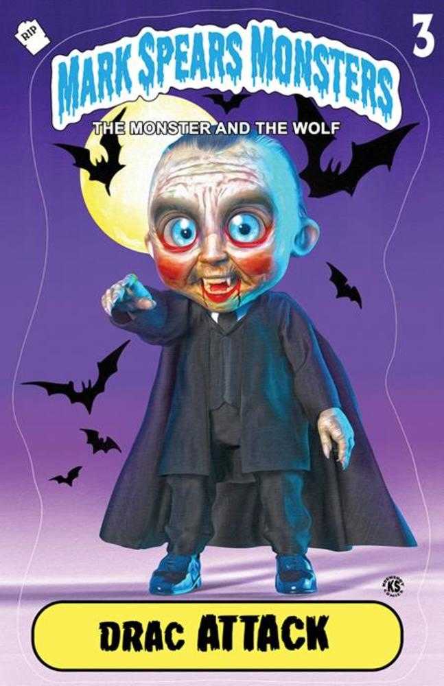 Mark Spears Monsters The Monster & The Wolf #2 Cover C 1:25 Ratio Mark Spears Drac Attack Variant