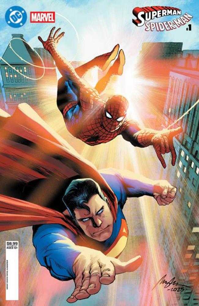 DC Marvel Superman Spider-Man #1 (One Shot) Cover C Rafael Albuquerque Card Stock Variant