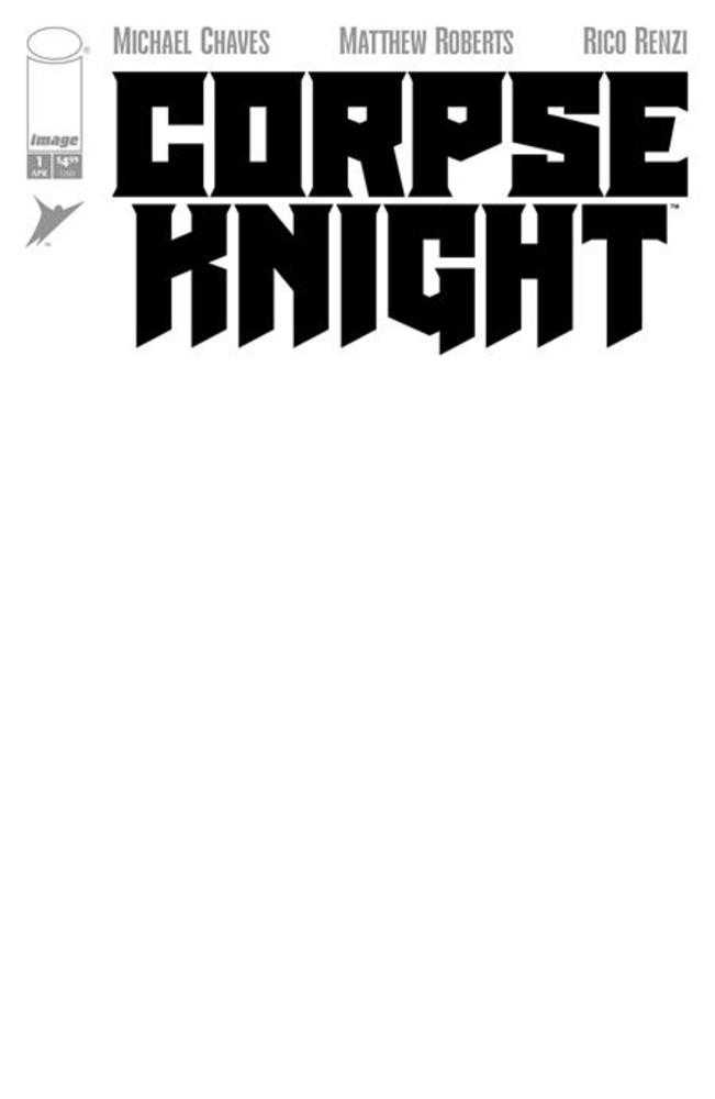 Corpse Knight #1 (Of 6) Cover H Blank Sketch Variant (Mature)