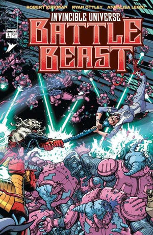 Invincible Universe Battle Beast #8 Cover C 1:10 Ratio Chris Burnham & Brian Reber Variant