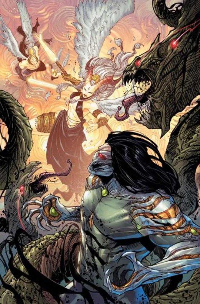Darkness vs Angelus (One Shot) Cover C 1:10 Ratio Giuseppe Cafaro & Arif Prianto Full Art Variant
