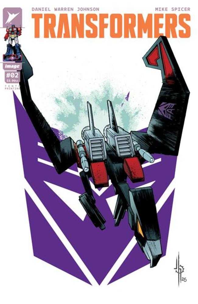 Transformers #2 10 Th Printing Cover D Jason Howard Variant