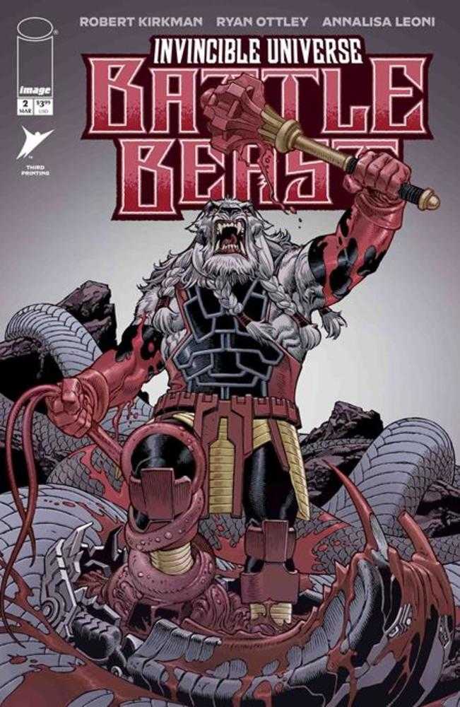 Invincible Universe Battle Beast #2 3rd Printing – Rabbit Comics