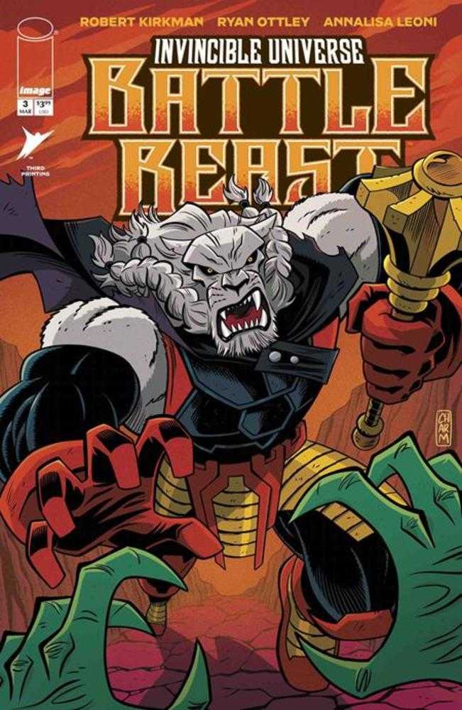 Invincible Universe Battle Beast #3 3rd Printing – Rabbit Comics