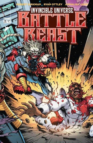 Invincible Universe Battle Beast #10 Cover C 1:10 Ratio Chris Burnham Variant