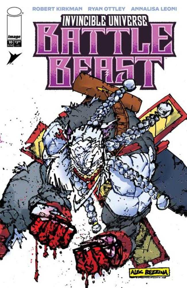 Invincible Universe Battle Beast #10 Cover F 1:100 Ratio Alec Bezzina Variant | PREORDER
