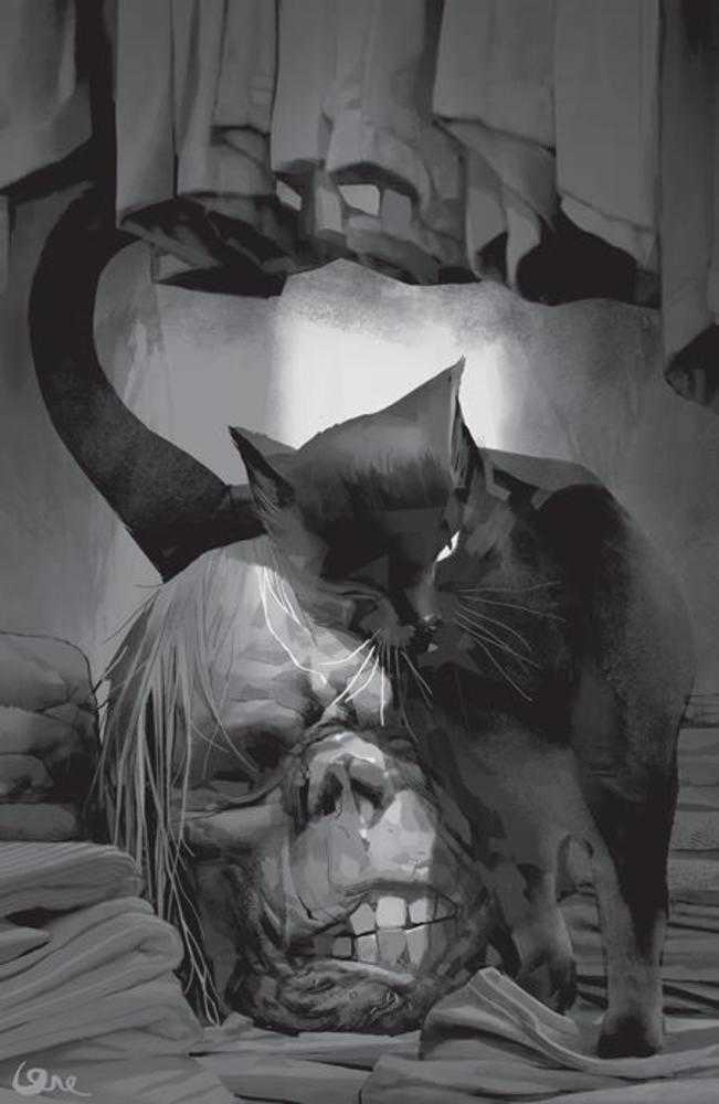 Red Roots #1 Cover H 1:25 Ratio Lorenzo De Felici Black & White Full Art Variant