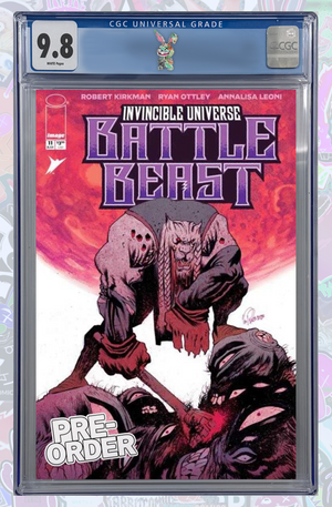 Invincible Universe Battle Beast #11 Cover D 1:25 Ratio James Harren Var CGC 9.8 | PREORDER