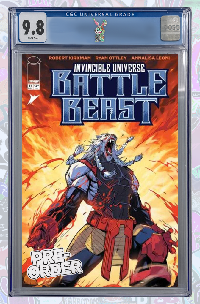Invincible Universe Battle Beast #11 Cover E 1:50 Ratio Hicham Habchi CGC 9.8 | PREORDER
