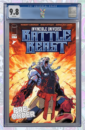 Invincible Universe Battle Beast #11 Cover E 1:50 Ratio Hicham Habchi CGC 9.8 | PREORDER